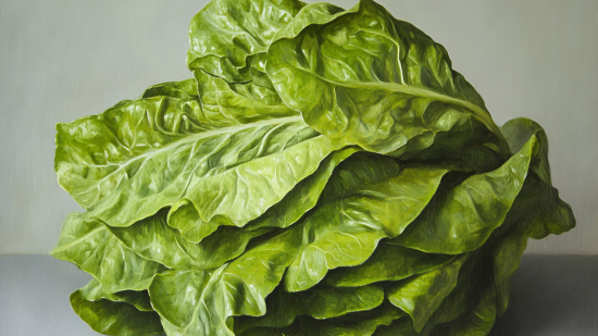 Un cogollo de lechuga