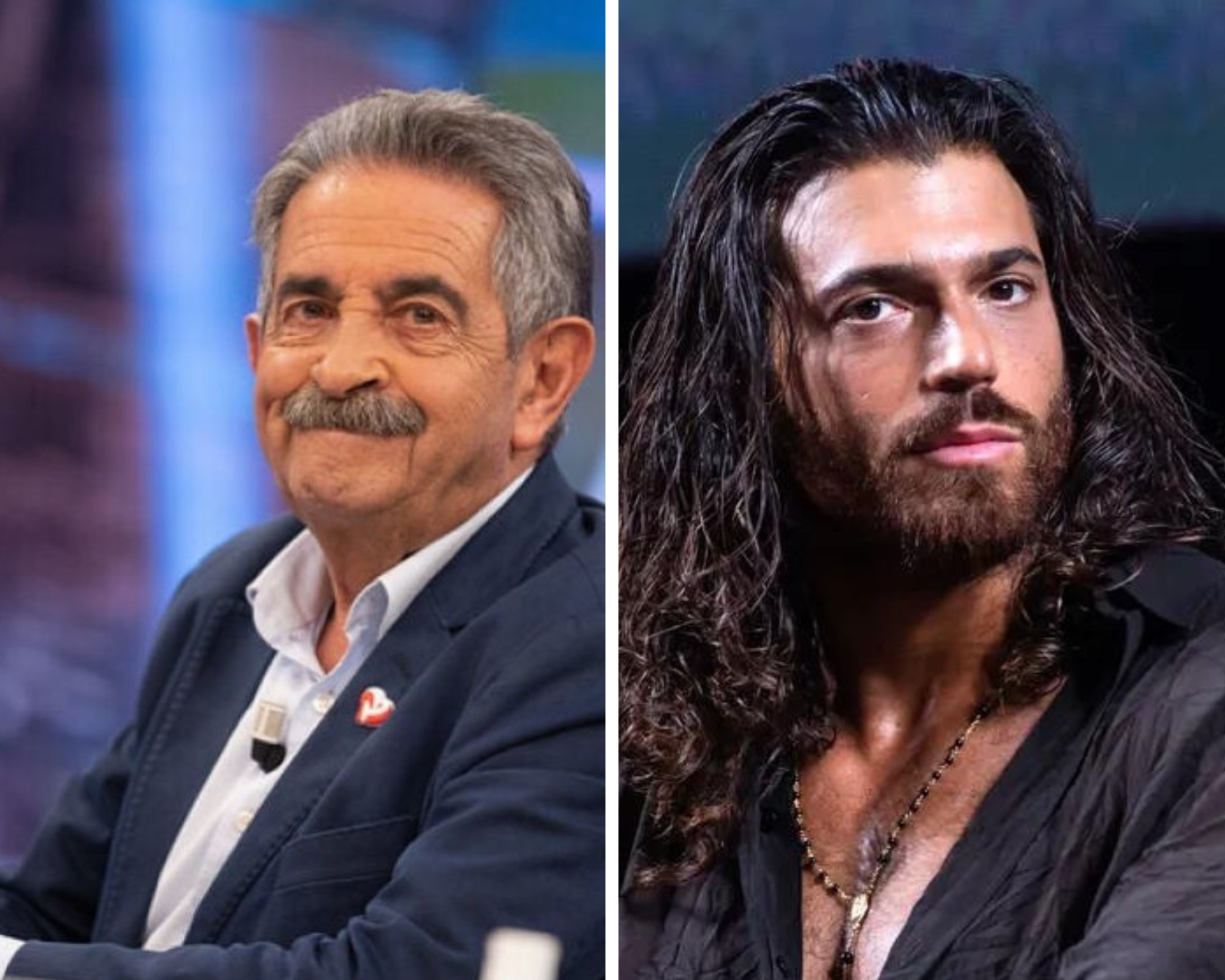 Miguel Ángel Revilla y Can Yaman.