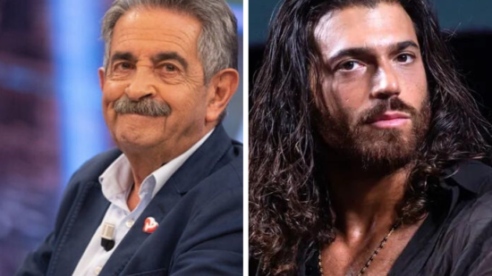 Miguel Ángel Revilla y Can Yaman.