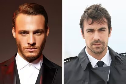Kerem Bürsin e Ibrahim Celilkkol.