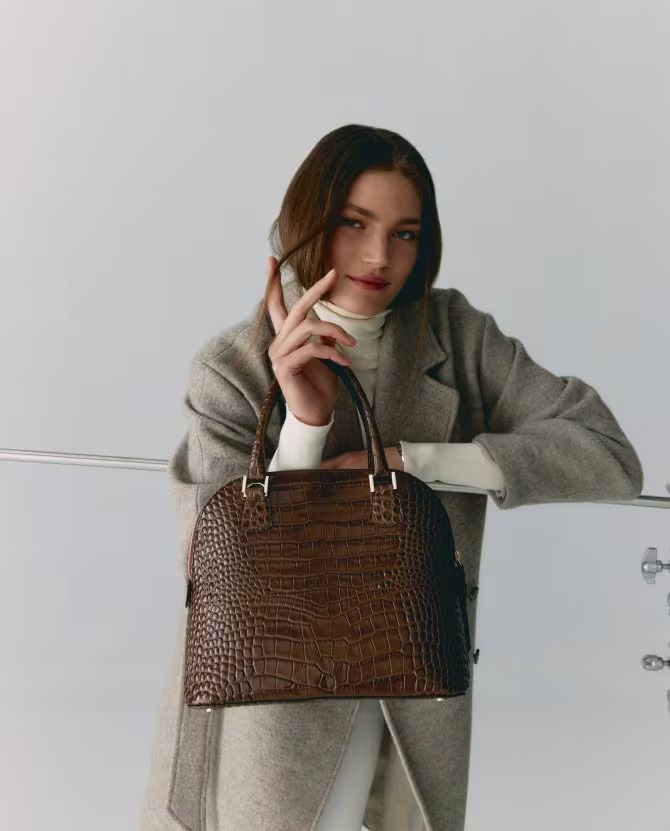 Bolso marrón - Leandra