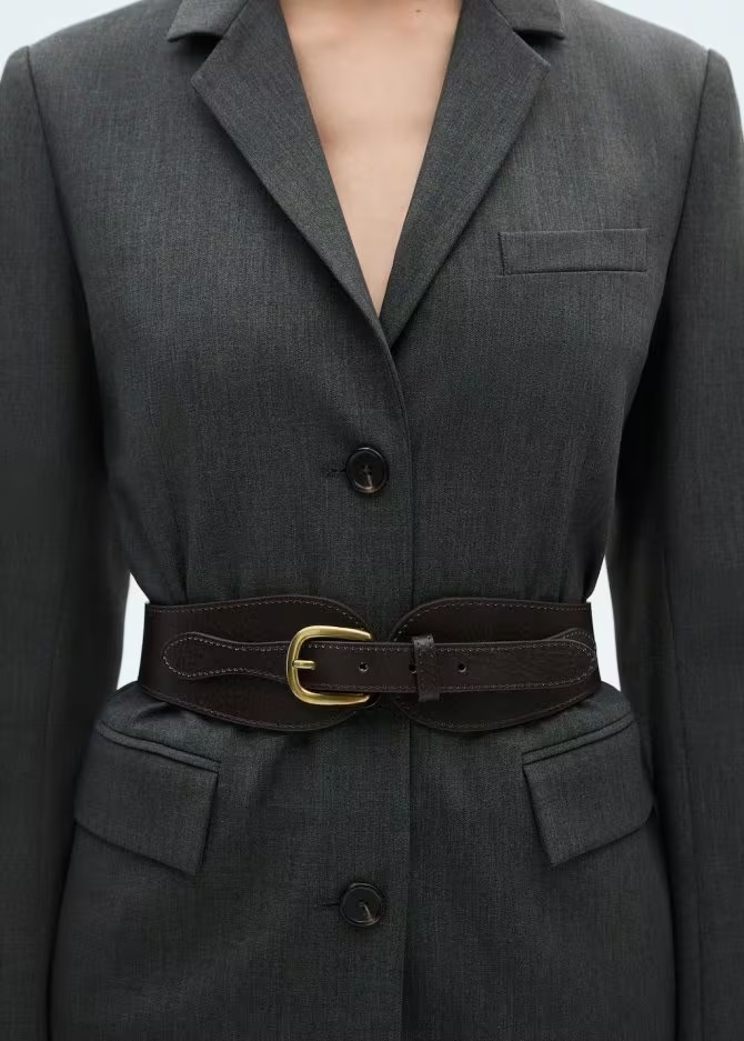 Cinturón otoño - invierno (Foto: Mango)