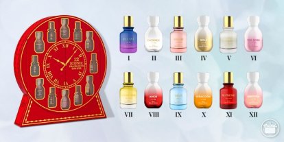 Calendario de adviente fragancias
