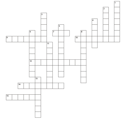 Crucigrama 1