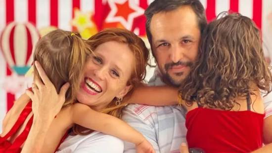 María Castro con su familia - Instagram