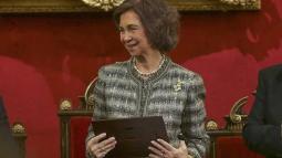 La Reina Sofía en un acto oficial