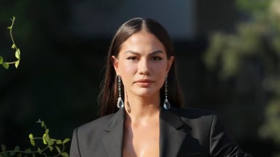 Demet Özdemir arrives at the Hotel Excelsior pier ahead of the Kineo Award 2023 during the 80th Venice International Film Festival 2023 on September 01, 2023 in Venice, Italy. Victor Boyko