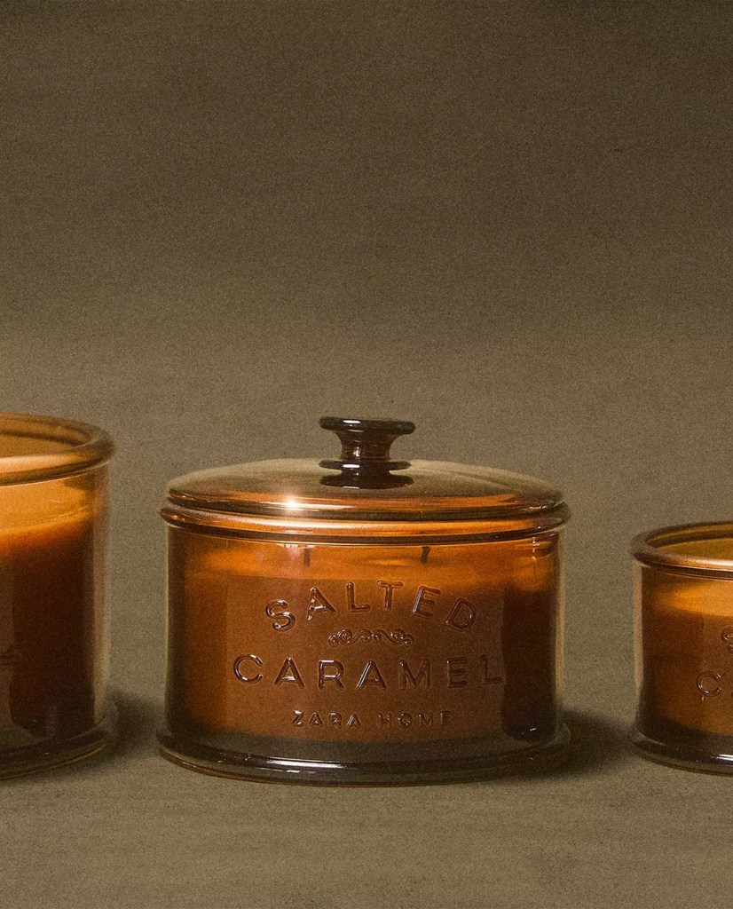 Velas de Salted Caramel. -Zara Home