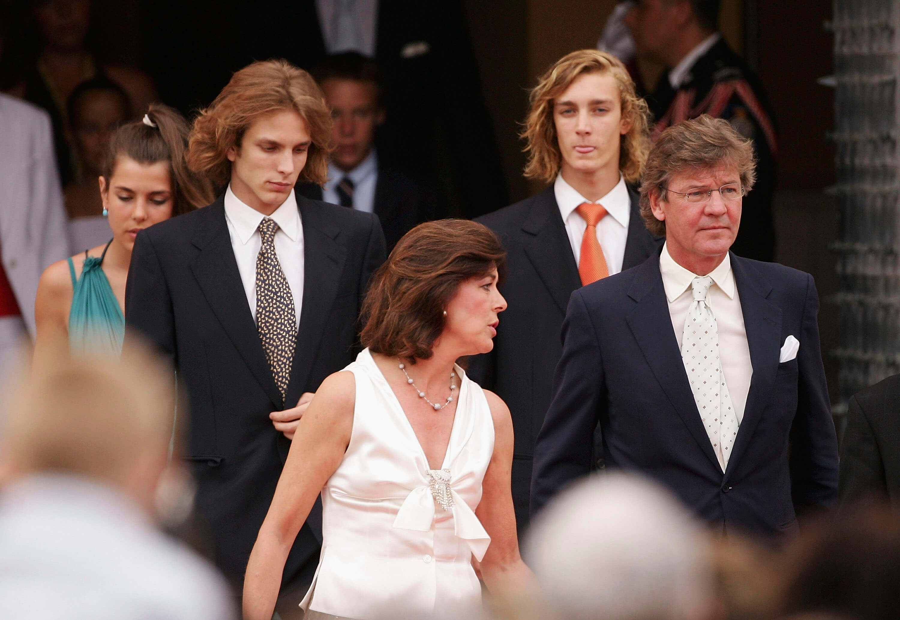 Las blusas con lazo de Zara que ya lucía Carolina de Mónaco y son tendencia este otoño-invierno - Fuente: Getty Images