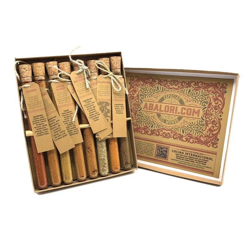 Set de especias internacionales - Imagen: Etsy