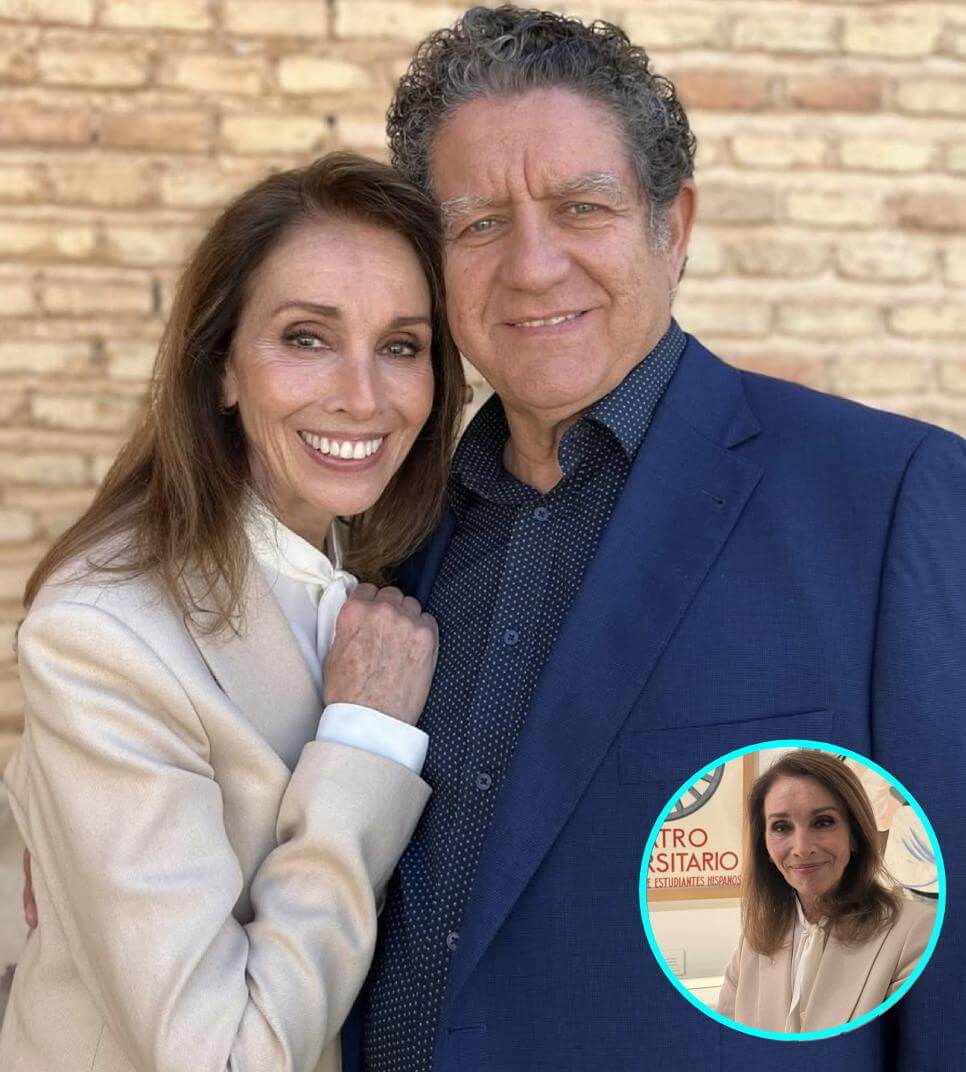 Ana Belén deslumbra con un look monocolor a los 73 años