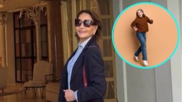 Naty Abascal deslumbra a los 81 con un look de vaqueros y zapatillas