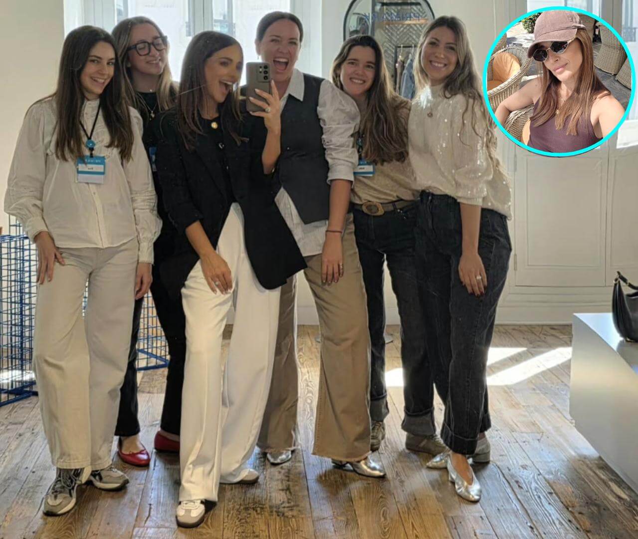 Paula Echevarría: el pantalón blanco fluido y las zapatillas que marcan tendencia esta primavera 2025