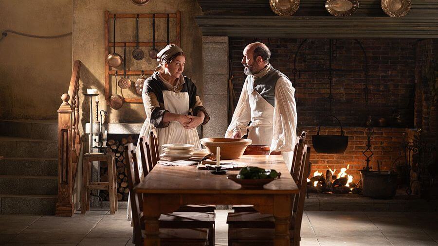 Eva y Amadeo en 'Valle Salvaje'.- RTVE