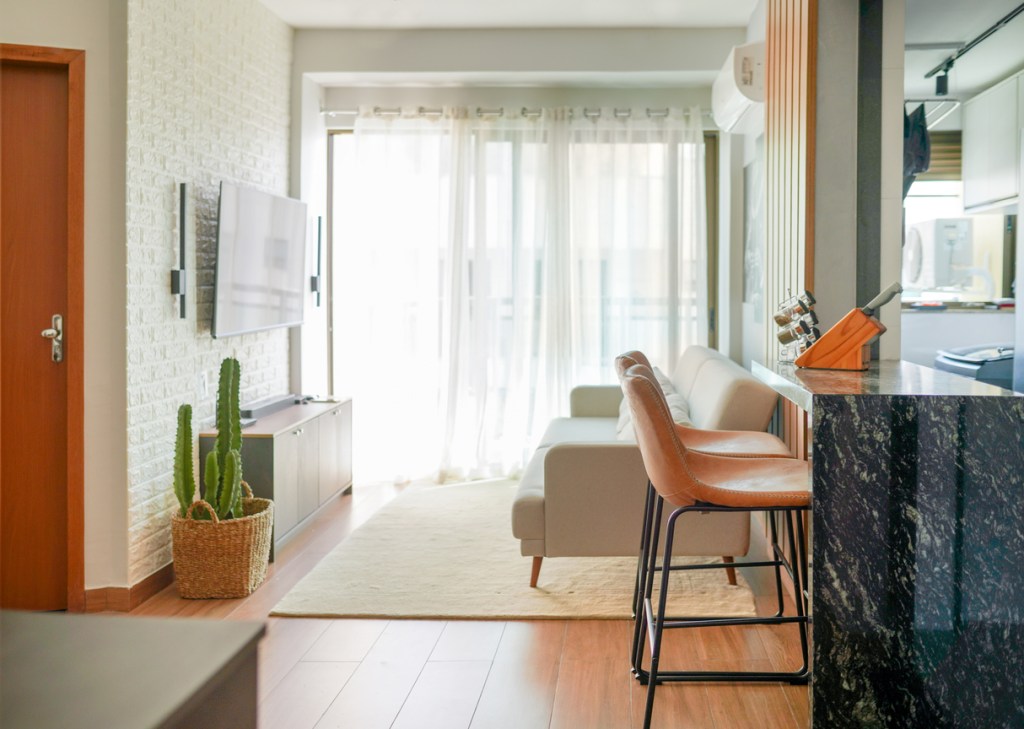 Salón en orden. Minimalismo - Imagen: iStock