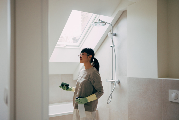 Cuarto de baño recién pintado - Imagen: iStock