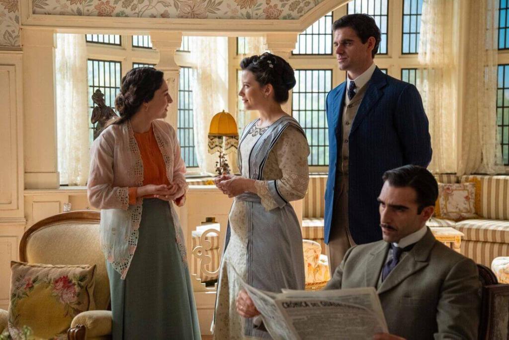 Imagen coral de la serie 'La Promesa'.- RTVE