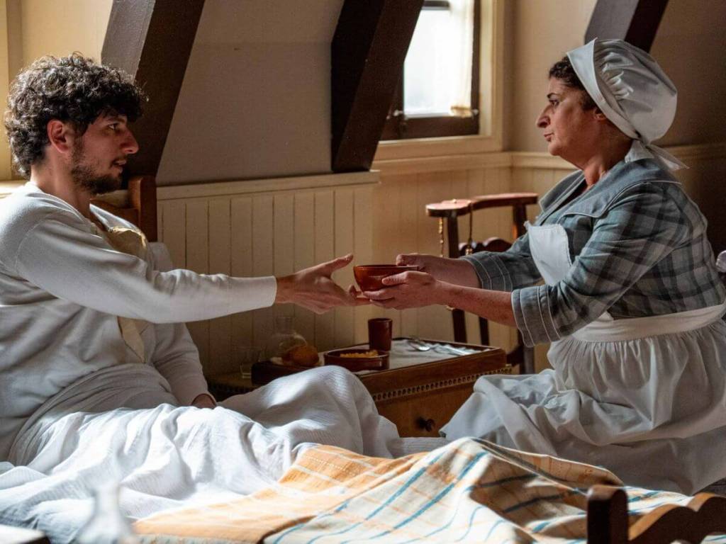 Antonio y Simona en 'La Promesa'.- RTVE