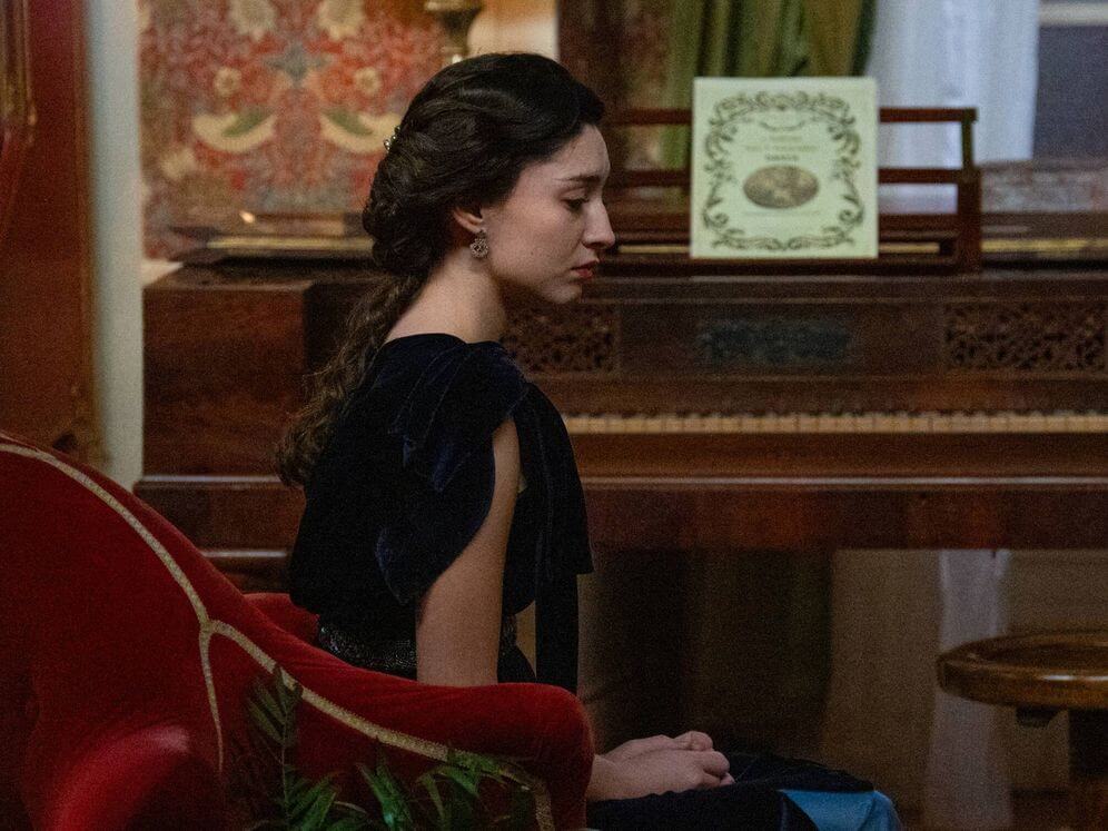 Una escena de Marta Costa como Ángela en 'La Promesa'