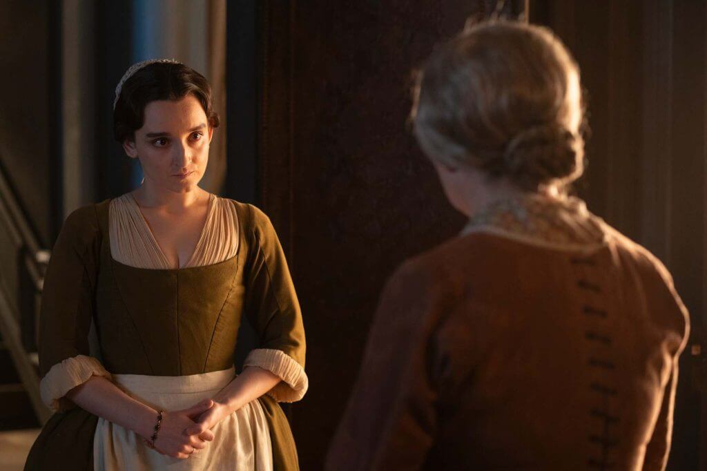 Matilde (María Redondo) y Raimunda (Imma Sancho) en 'Valle Salvaje'.- RTVE