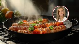 recetas-salchichas-pollo-espinacas