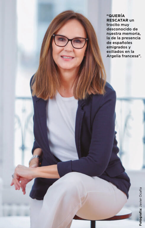 María Dueñas se sincera con Mia: "La vid está llena de historias, del presente y del pasado, susceptibles de convertirse en una novela" - Fotografía: Javier Ochoa