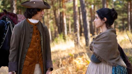 Alejo (Mateo Jalón) y Luisa (Loren Mairena) en 'Valle Salvaje'.- RTVE