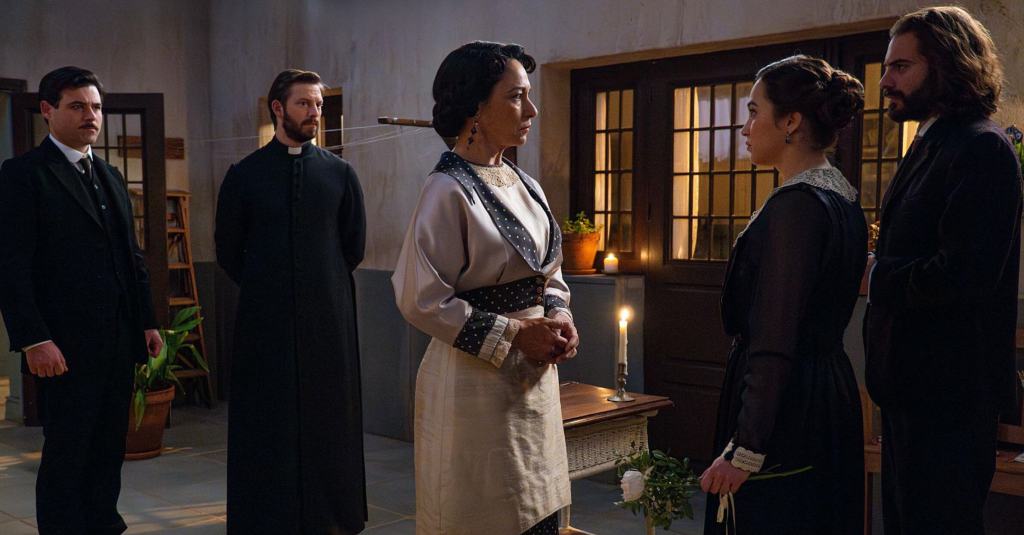 Escena de la boda de Catalina y Adriano en 'La Promesa'.- RTVE