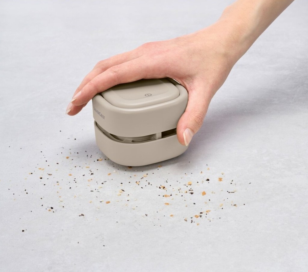 Mini aspiradora de mesa - Imagen: Lidl