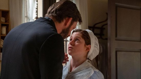 Samuel (Daniel Schröder) y María (Sara Molina) en 'La Promesa'.- RTVE