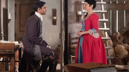 Rafael y Úrsula en 'Valle Salvaje'.- RTVE