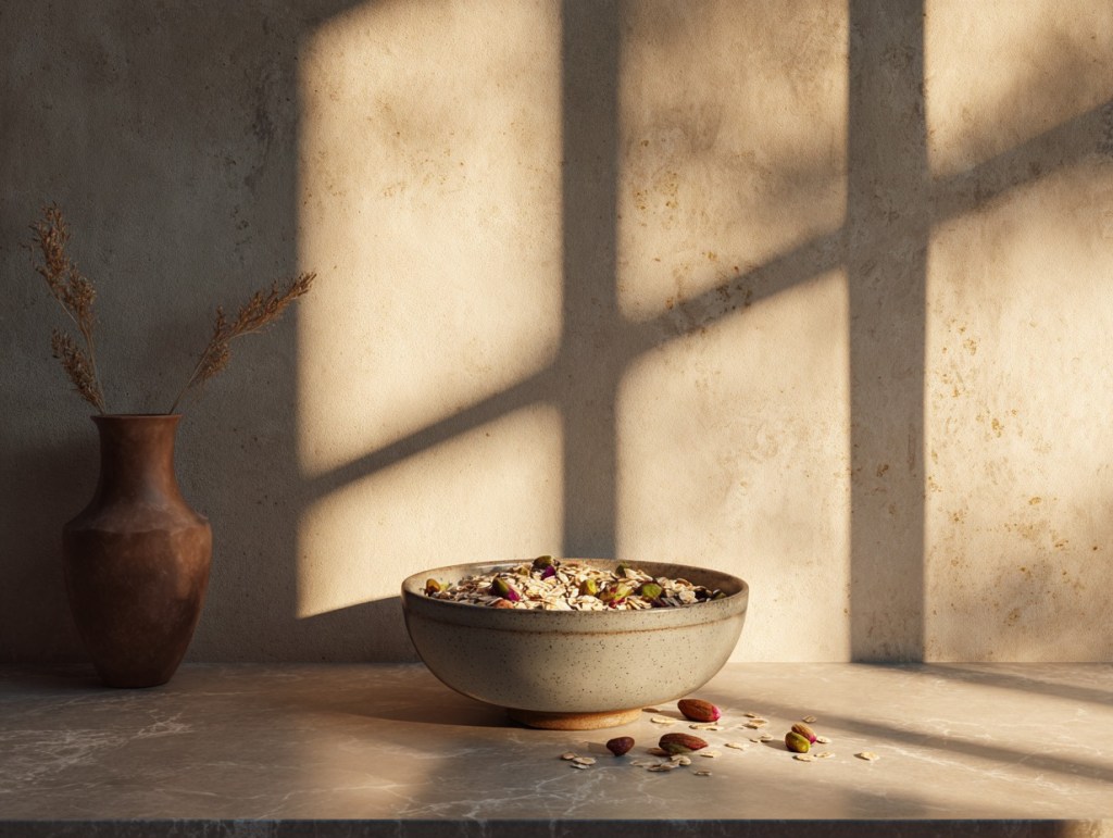 granola-avena-pistacho-desayuno-nutritivo-grasas-saludables
