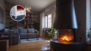 3 chimeneas eléctricas bonitas y baratas que hay en el Lidl (a mitad de precio) con las que decorar esta Navidad 2025 el salón