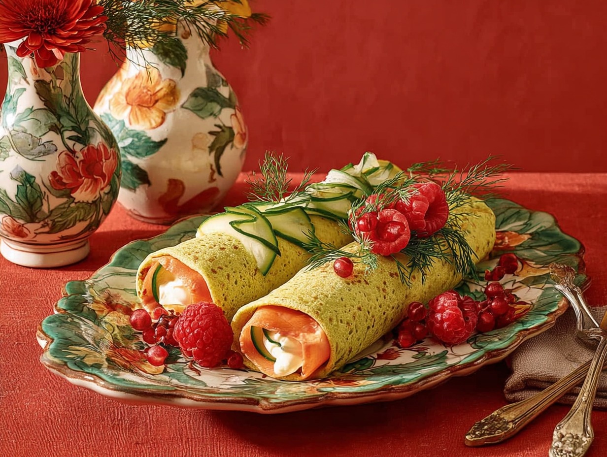 rollitos-calabacin-salmón-plancha-huevos-sarten